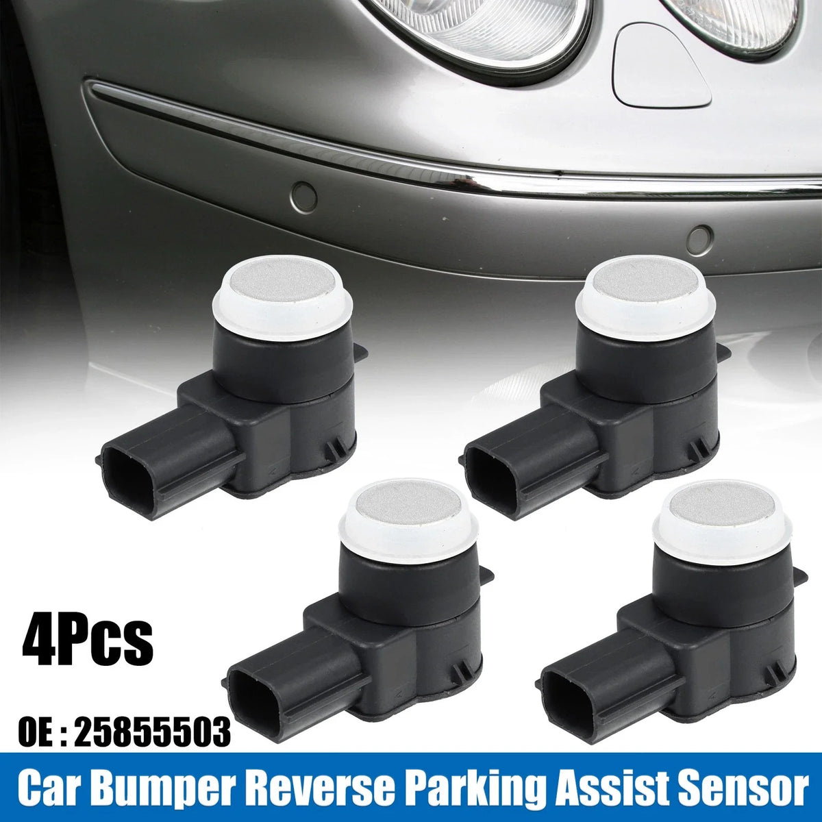 Set of 4 PDC Reverse Parking Assist Sensors 25855503 for Dodge Ram 