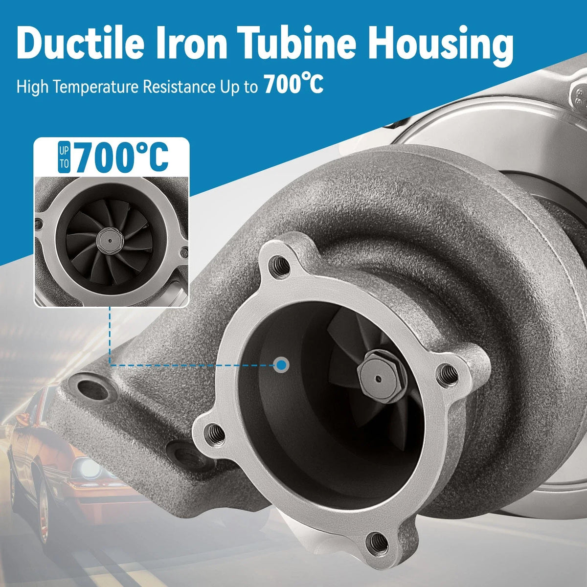 GT3582 Turbocharger AR.70 & AR.63 for High-Performance Applications
