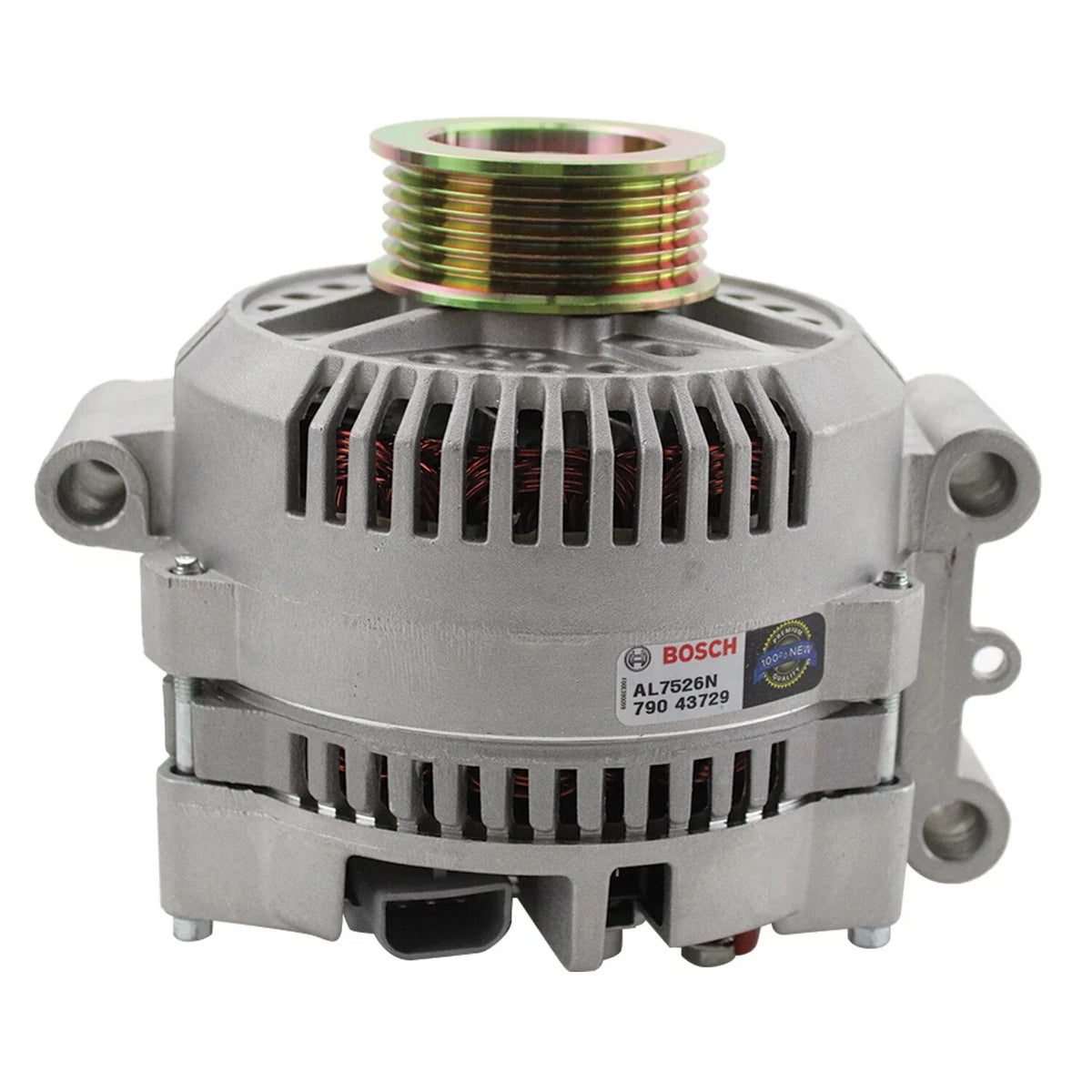 Bosch AL7526N Alternator 130 Amp for E-150 E-250 Explorer Ranger B2300 B4000 (1992–2003)