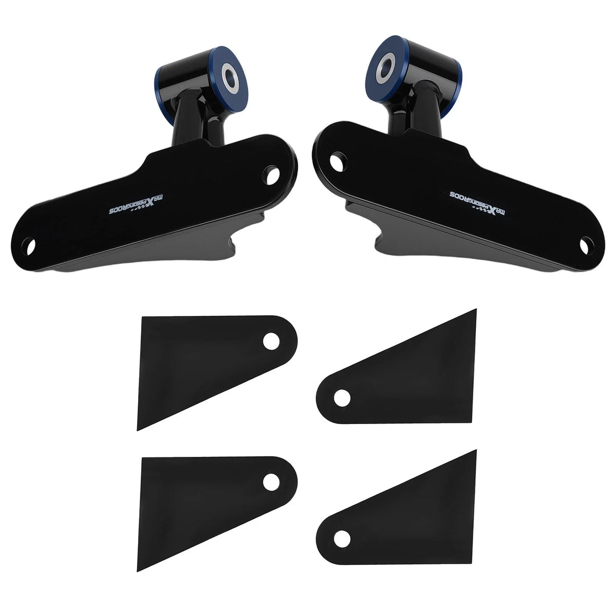 2Pcs Front Engine Swap Motor Mount for Ford Small Block V8 (289–351W)