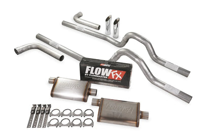 Flowmaster Flow FX 2.5" Dual Exhaust Kit Side Exit for Ford F-Series (67-72)