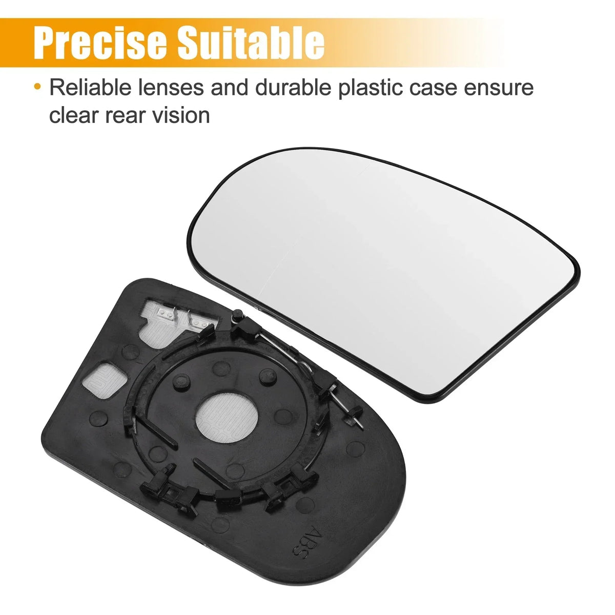 Heated Rearview Mirror Glass for Mercedes-Benz Left Side (2002-2005)