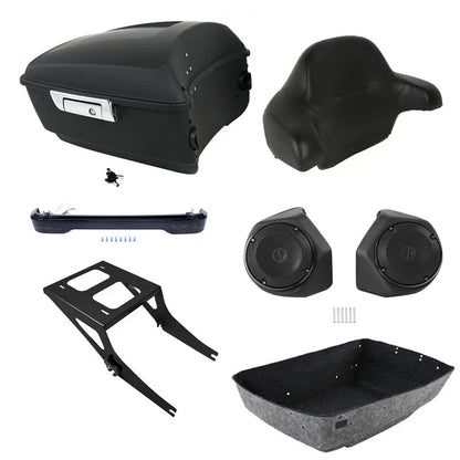 Backrest Speakers for Fat Boy Harley 2008-2017