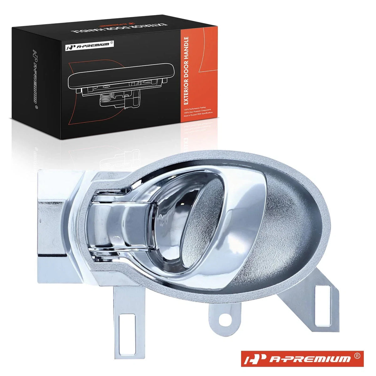 Chrome Right Exterior Door Handle for Nissan Frontier Xterra (1998–2004)