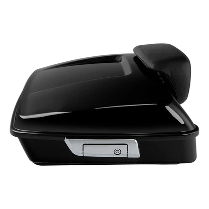Chopped Trunk Backrest Pad for Harley FXLRS Low Rider 2018-2025