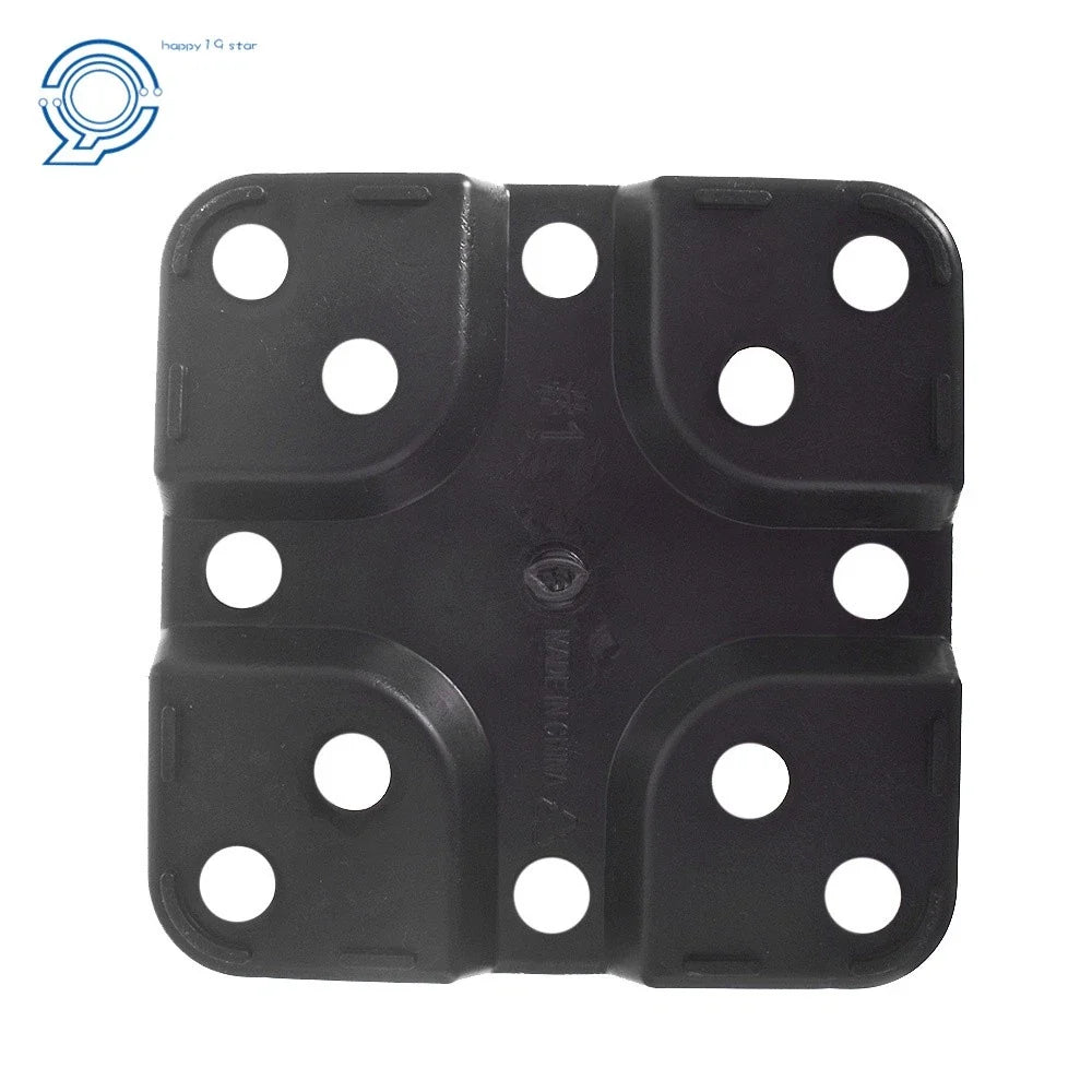 2 Gallon Square Black Nursery Pots - 10 Pack for Planting