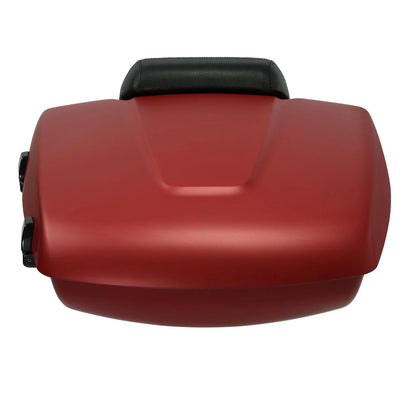 Ruby Smoke Low Profile Trunk Backrest for Indian Chieftain Limited 2017-2025