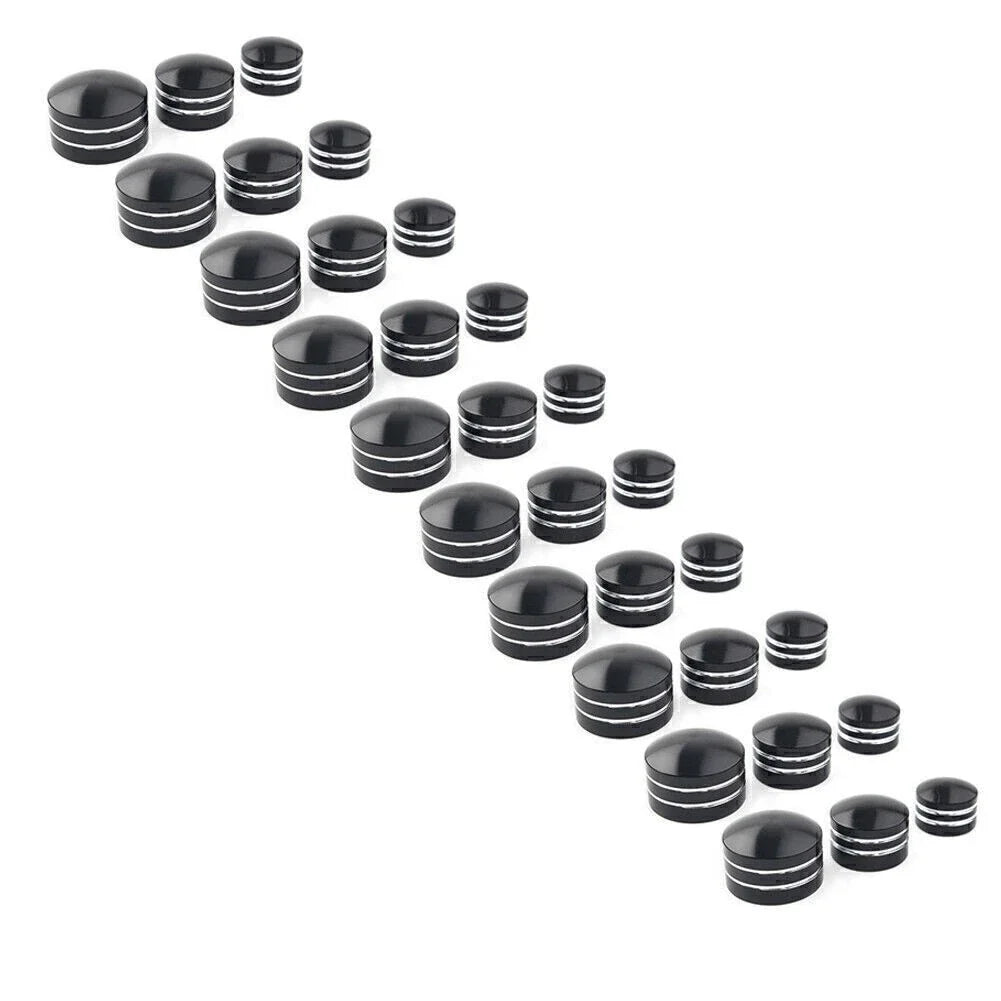 10X Inner 9mm Schrauben Motor Bolt Topper Caps Cover for Harley Dyna V-Rod