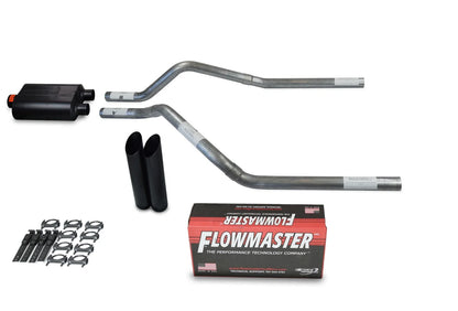 2.5" Dual Exhaust Kit for GMC Jimmy (1992-1994) - Flowmaster Super 40