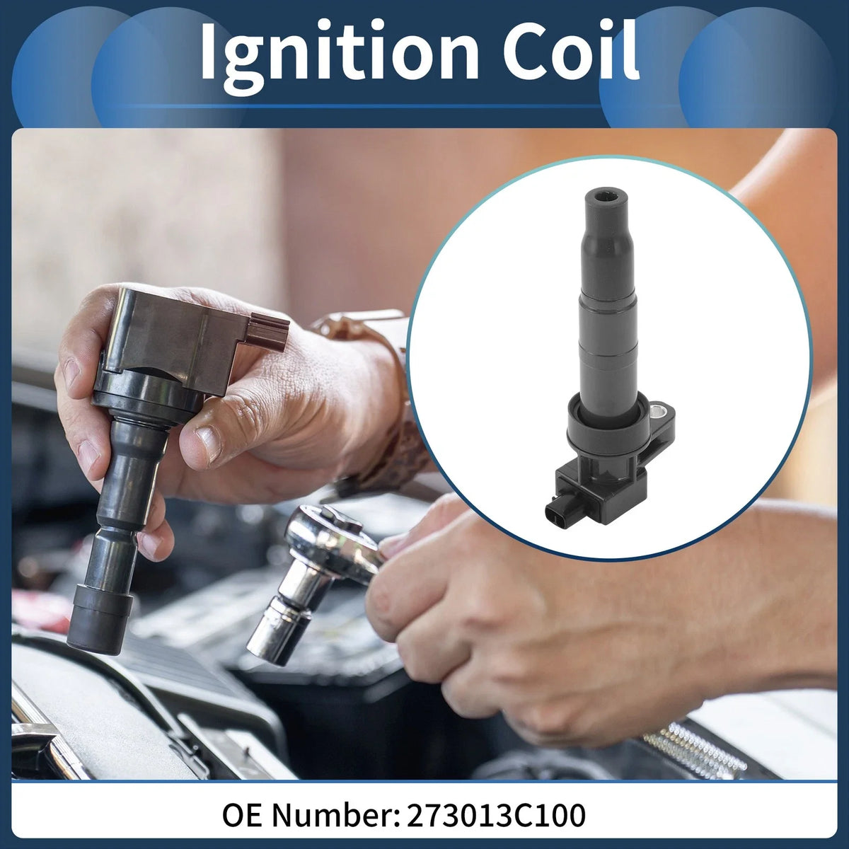 Ignition Coil Pack No. 273013C100 for Hyundai Azera (2006–2017)