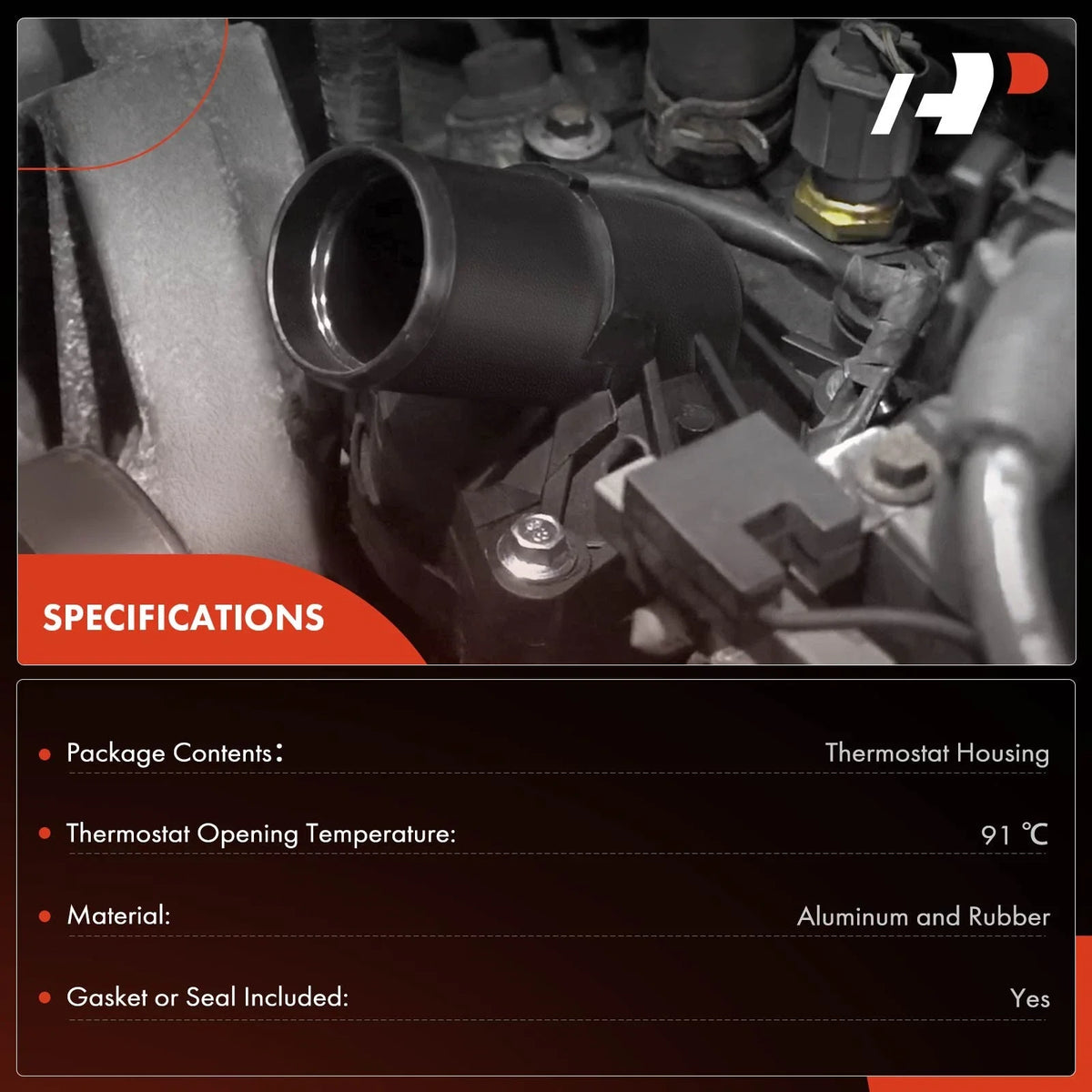 Thermostat Assembly Housing for Ford Focus 2011 to 2018