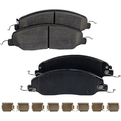 Front Brake Pads and Rotors Set for Ford Mustang (2011–2014)