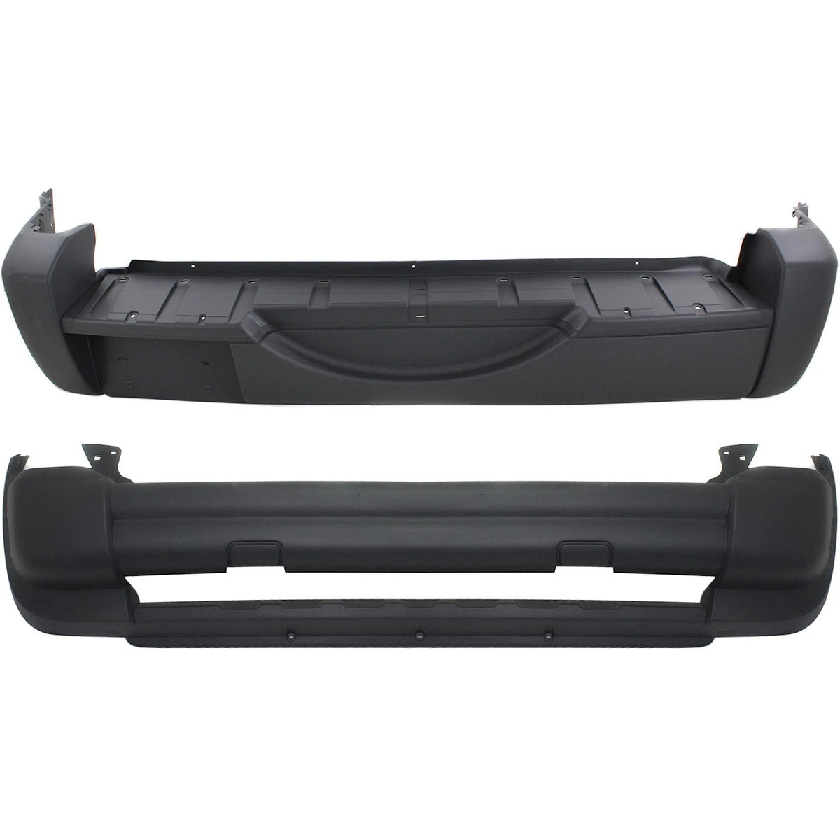 Bumper Covers Set of 2 for Jeep Liberty (2005–2007)