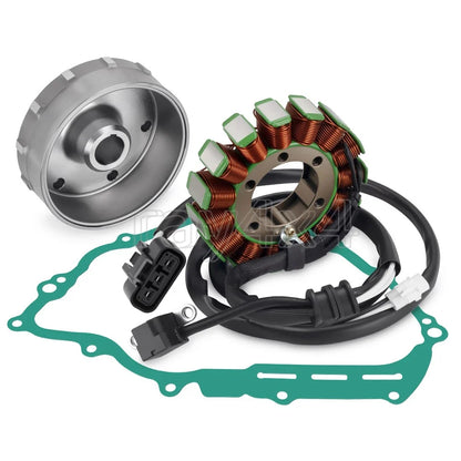 Flywheel Rotor and Magneto Stator Set for 2007-2008 Yamaha Grizzly 700