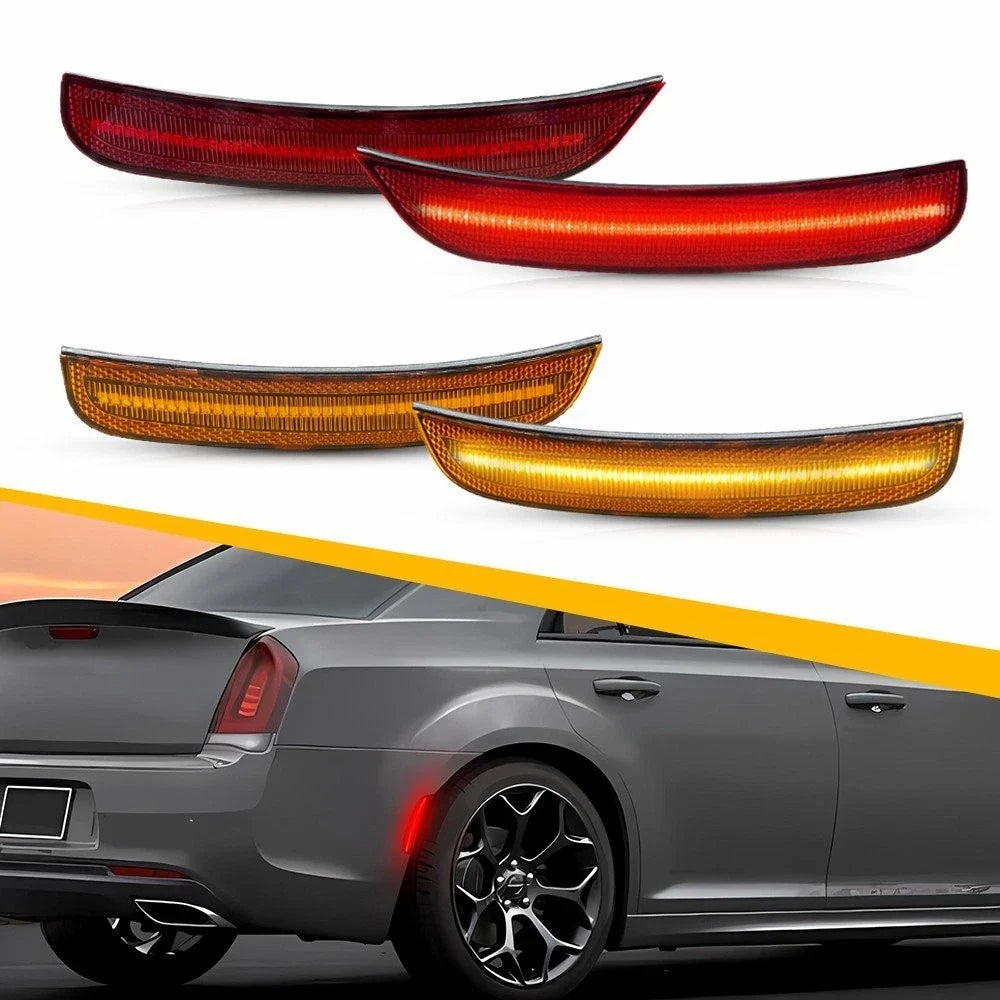 Set of 4 LED Side Marker Lights for Chrysler 300 (2015–2023) EXV