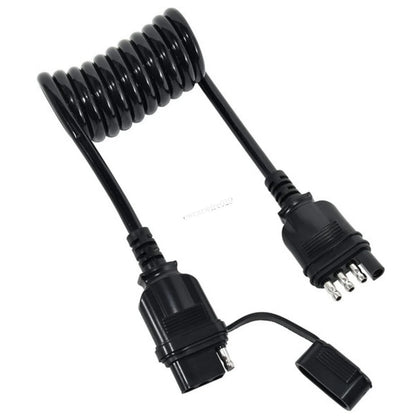 Trailer Light Extension Wire Connector - 4-Way for Universal Use