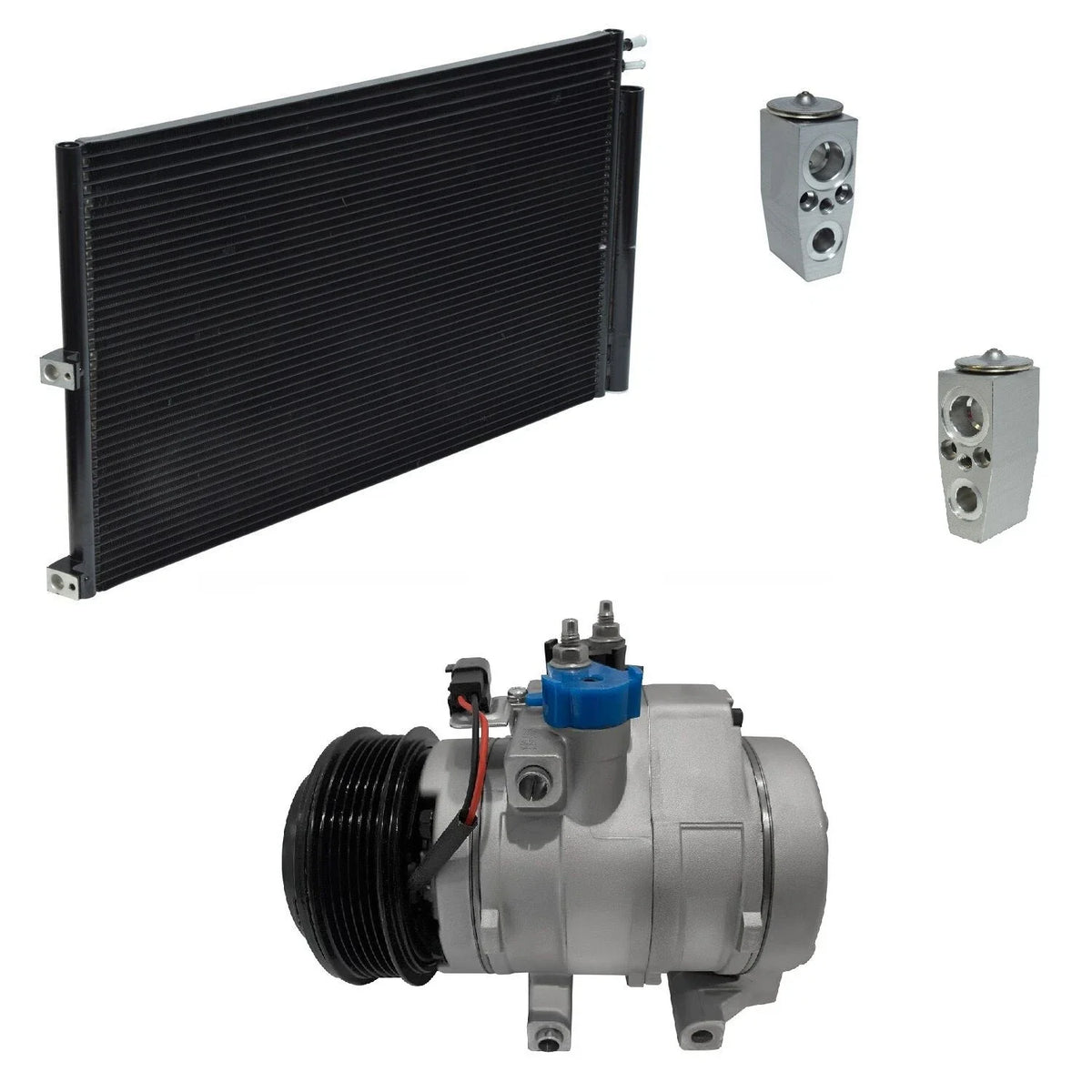 AC Compressor Kit With Condenser for Lincoln Navigator 5.4L (2011–2012)