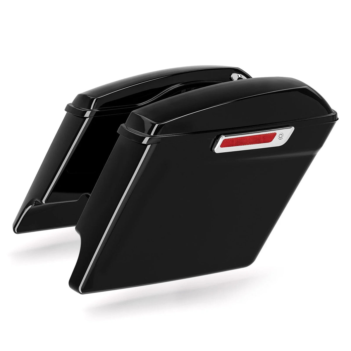 Saddlebags Conversion Bracket Black for Harley Super Wide Glide 2008-2017