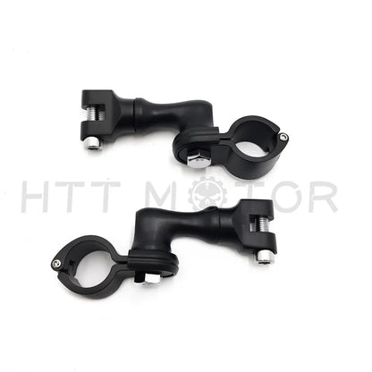 Crash Bar Engine Guard Footpeg with 1 1/2" O-ring for Universal Fit