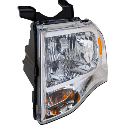 Driver Side Headlight for Ford Expedition (2007–2014) Halogen with Bulb