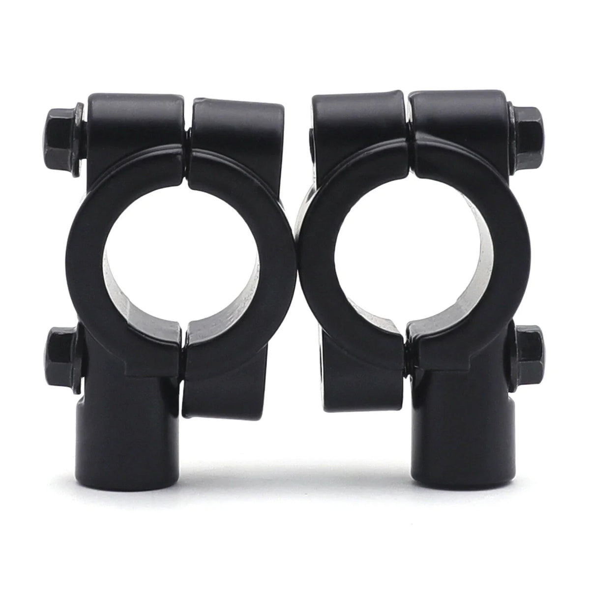 Motorcycle Handlebar Mirror Thread Mount Adaptor - 7/8" 22mm Clamp
