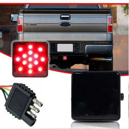 15-LED Rear Light for Trailer Hitch Towing & Hauling (Fits 2")