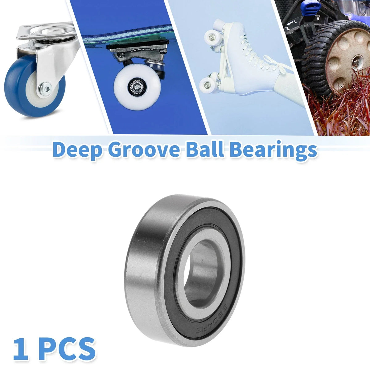6204VV Deep Groove Ball Bearing for Various Models (20x47x14mm)