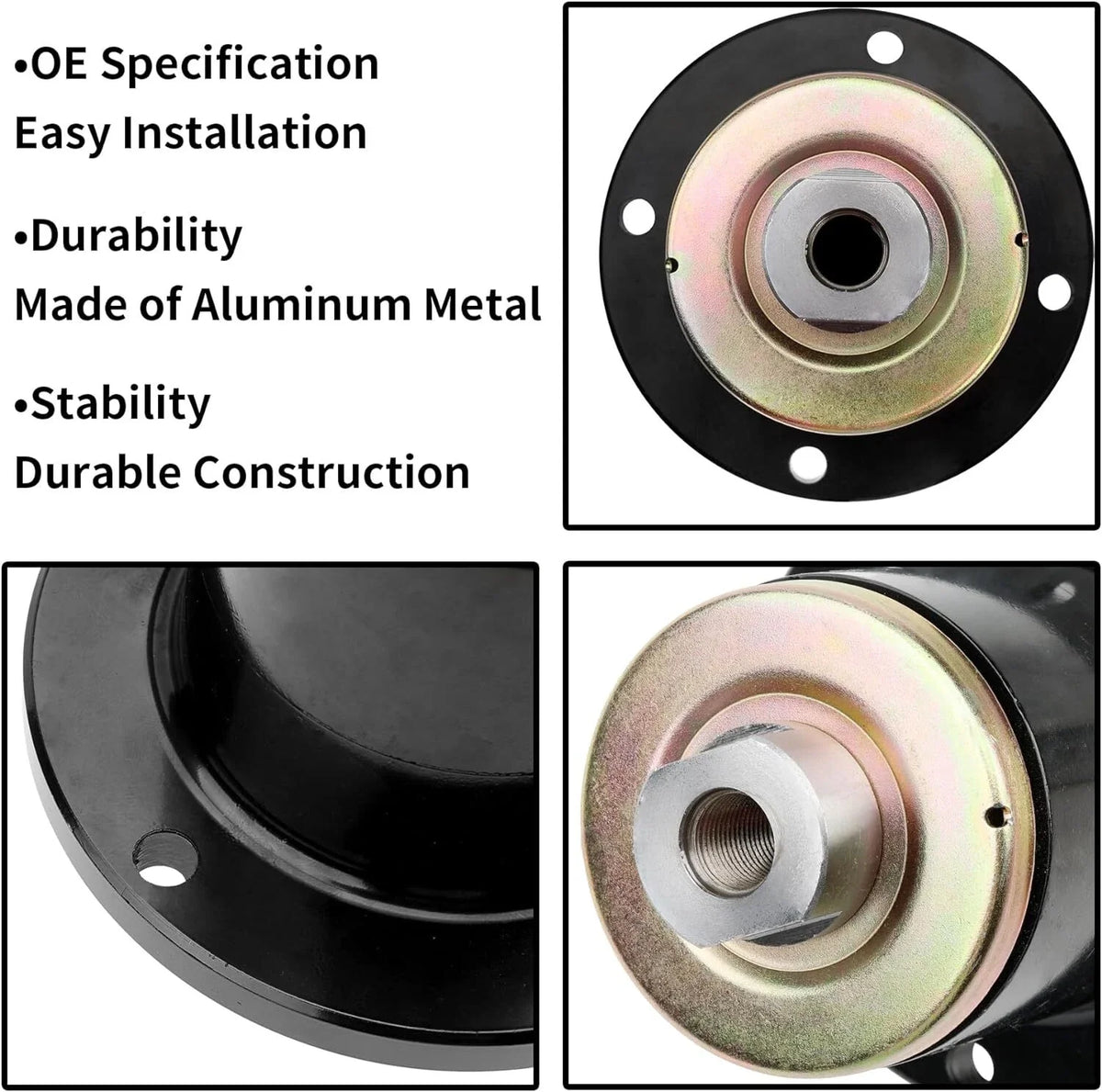 Spindle Assembly (037601500, 037601550) for Bad Boy