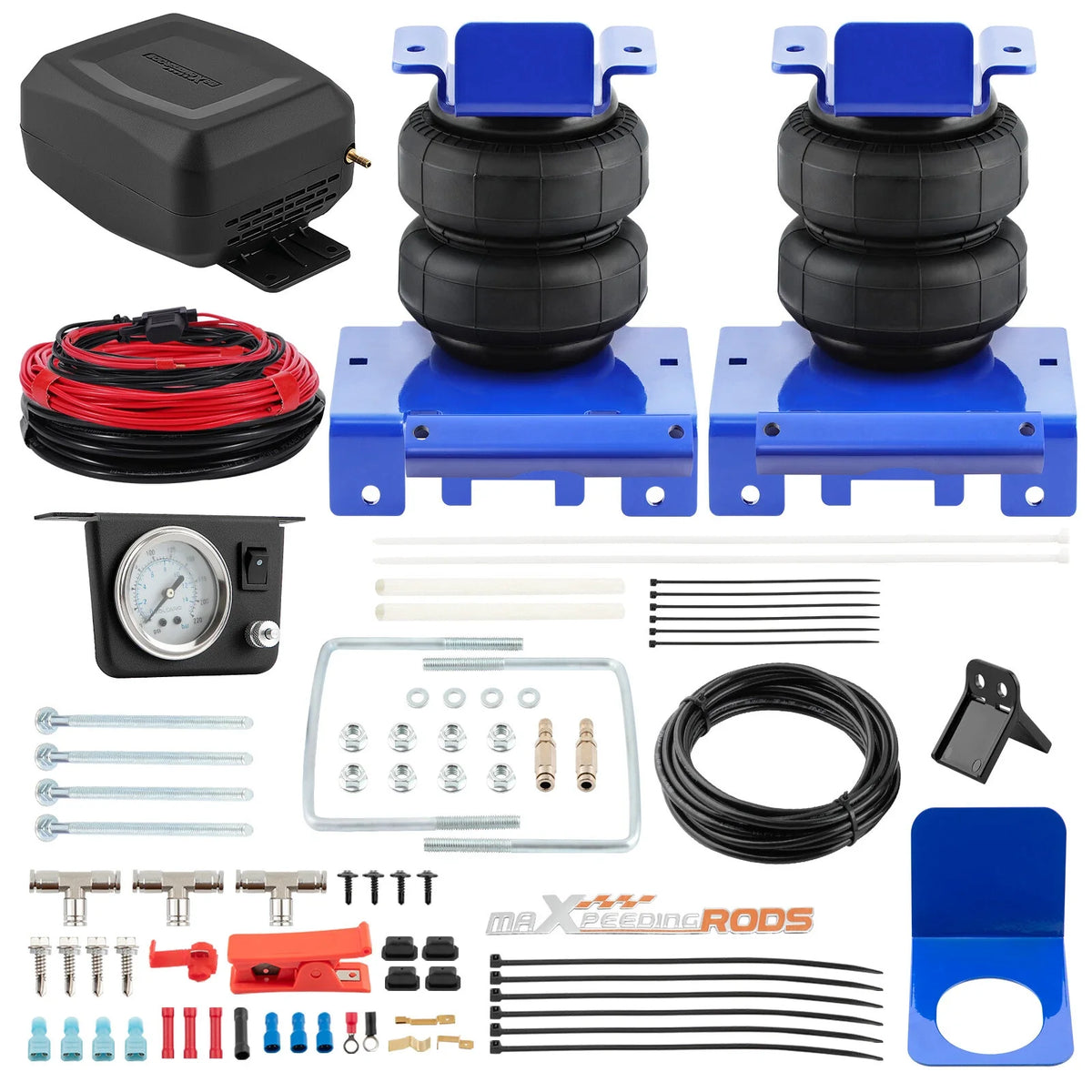 Air Suspension Compressor Kit for Dodge Ram 1500 (2002-2023) - Helper Springs