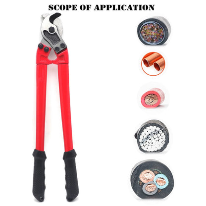 18" Electrical Cable Cutter for Multi-wire Copper Aluminum