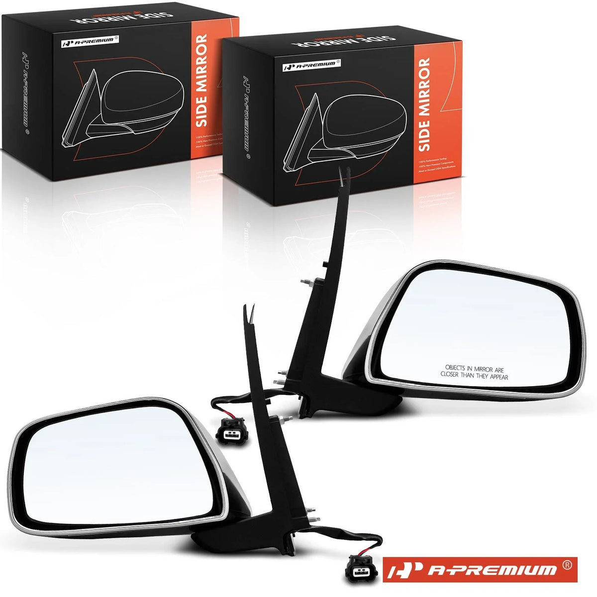 Pair Power Towing Mirrors for Nissan Frontier (2005–2010)