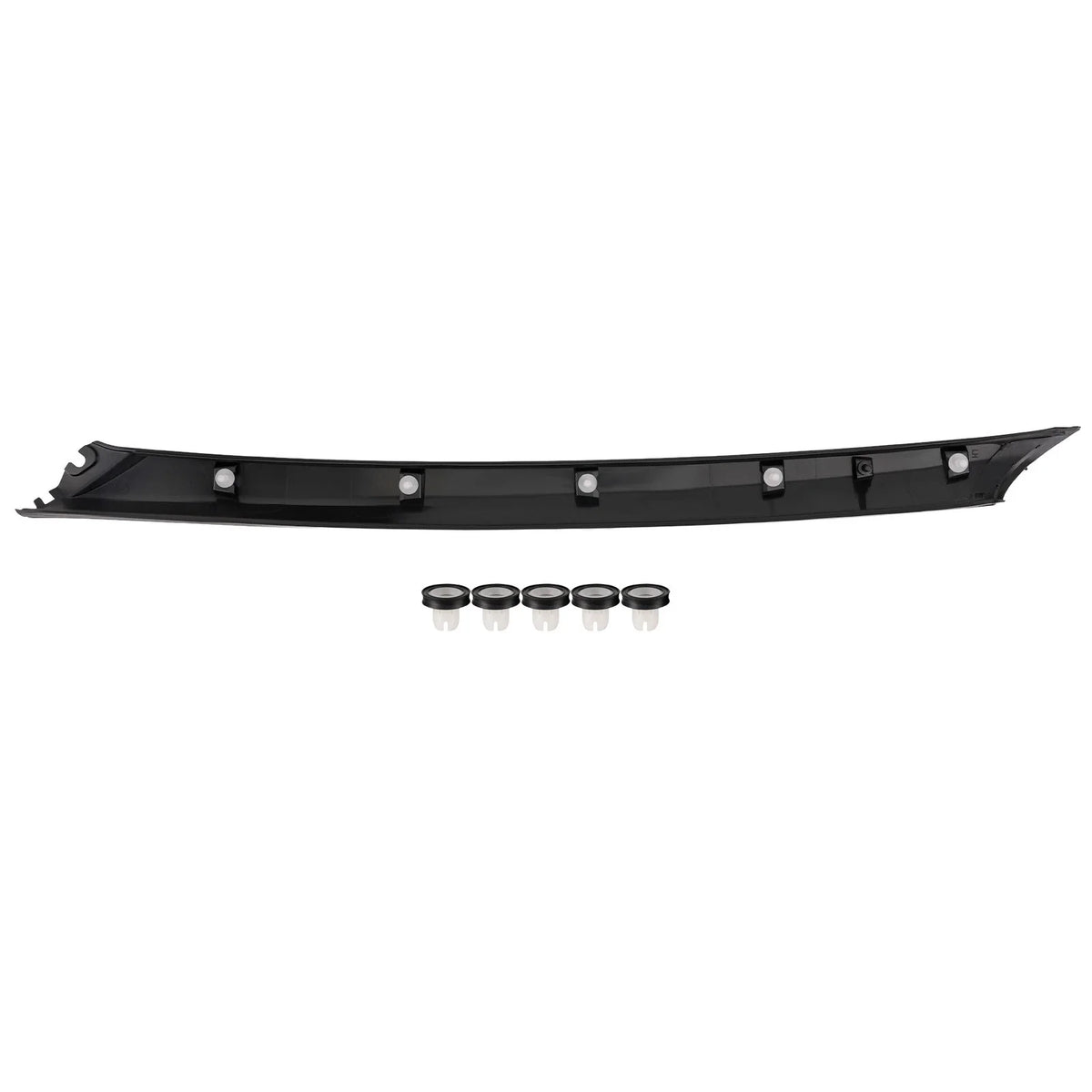 Left Windshield A-Pillar Trim for Nissan Maxima (2016–2020) Black ABS