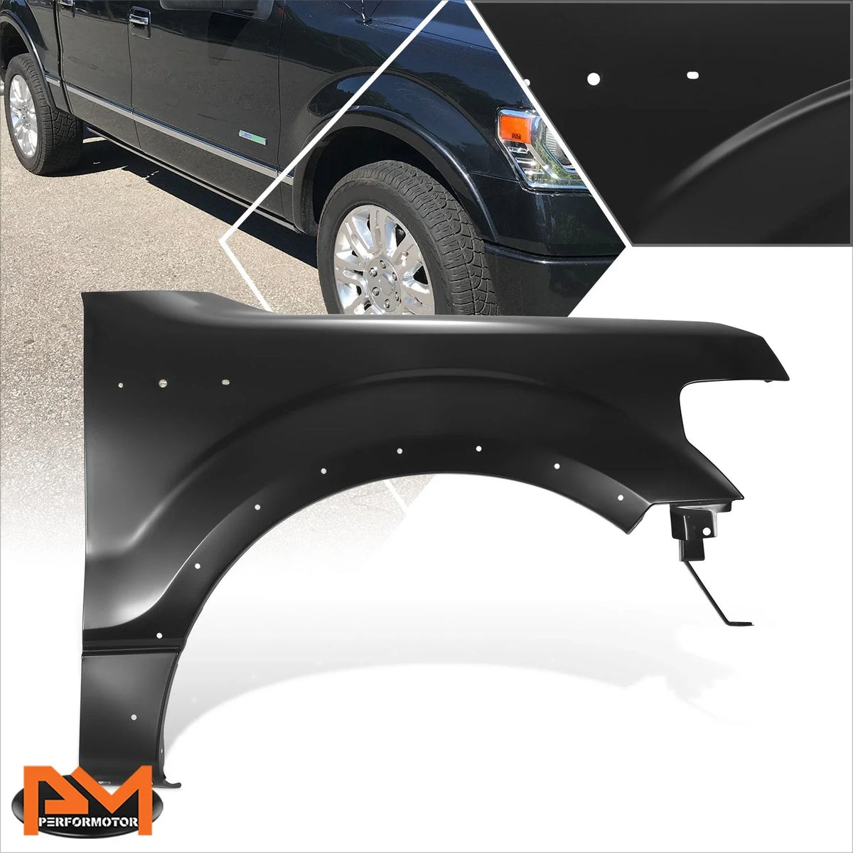 Right Front Fender Panel w/ Wheel Opening Moulding for Ford F-150 (09-14)