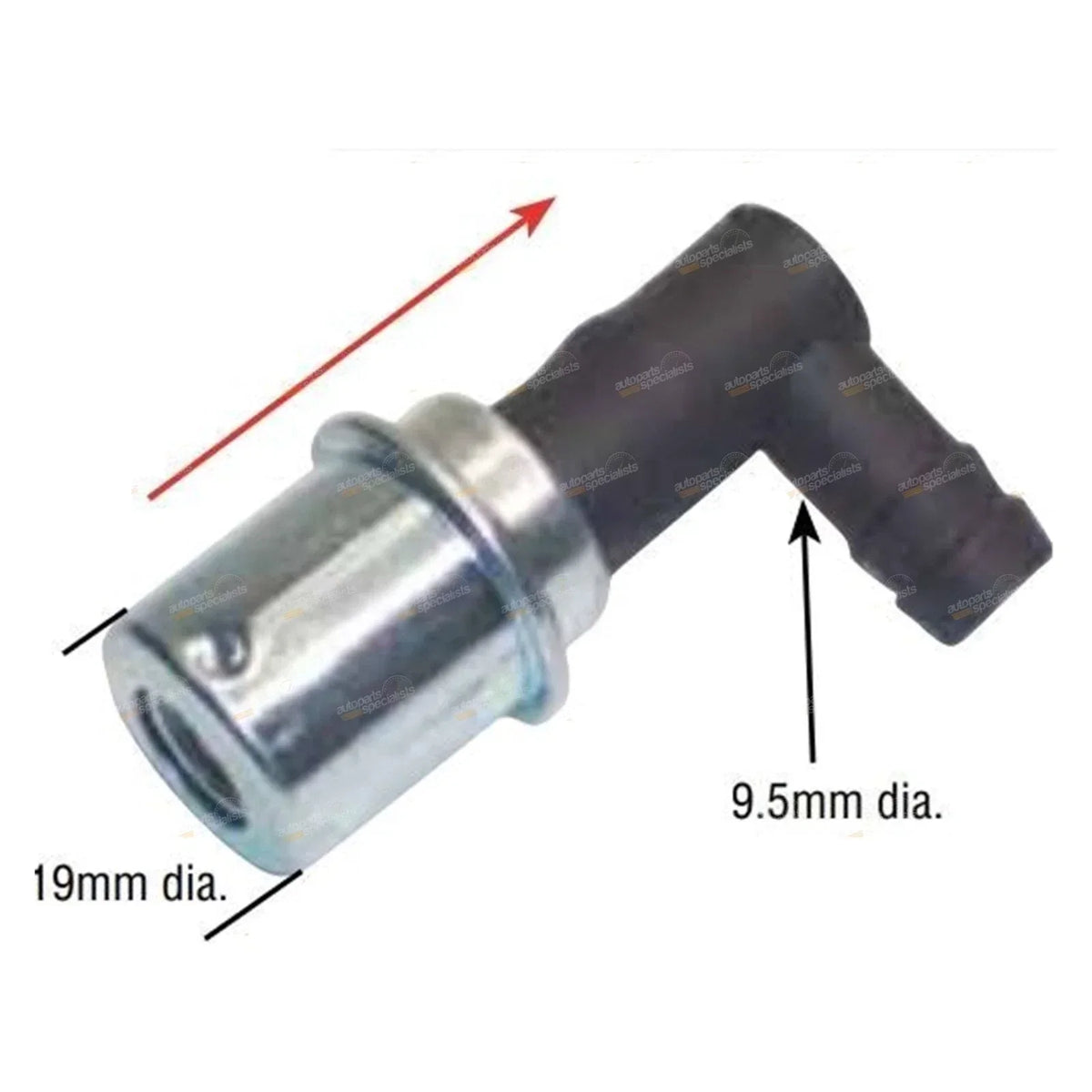 Engine PCV Valve for Fairmont Falcon (1988-1998) by Ford