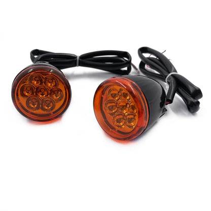Front Brake Turn Signal Light Indicator Amber for Harley Sportster 1992-2023