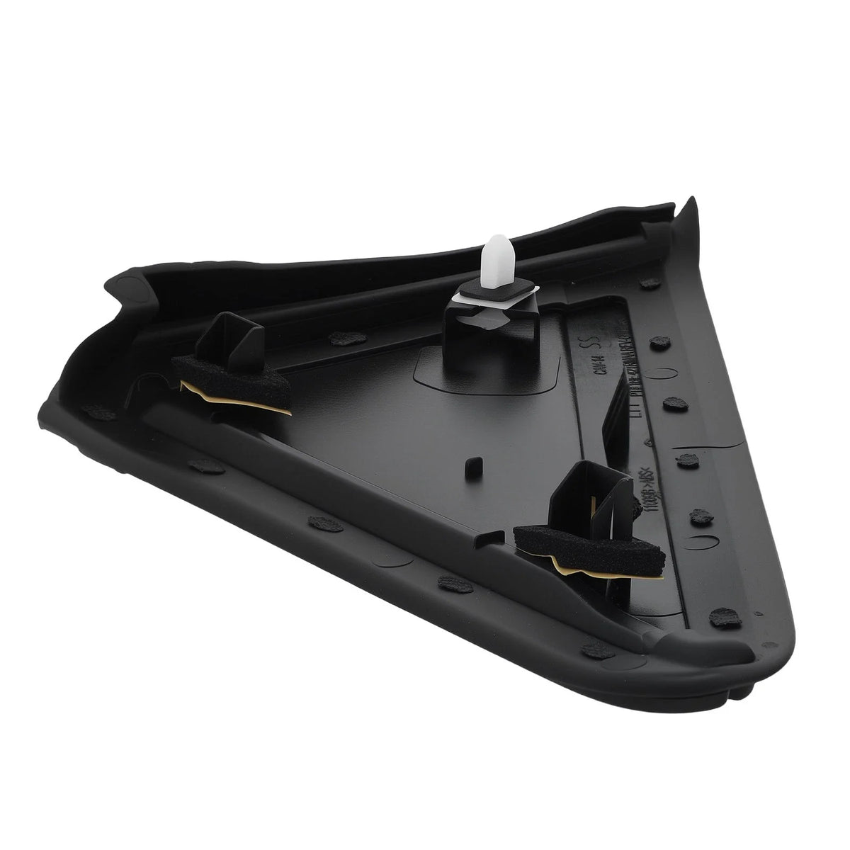 Left Mirror Flag Applique for Dodge Ram (2012–2015) 1AN69RXFAA, 1AN69RXFAB Black