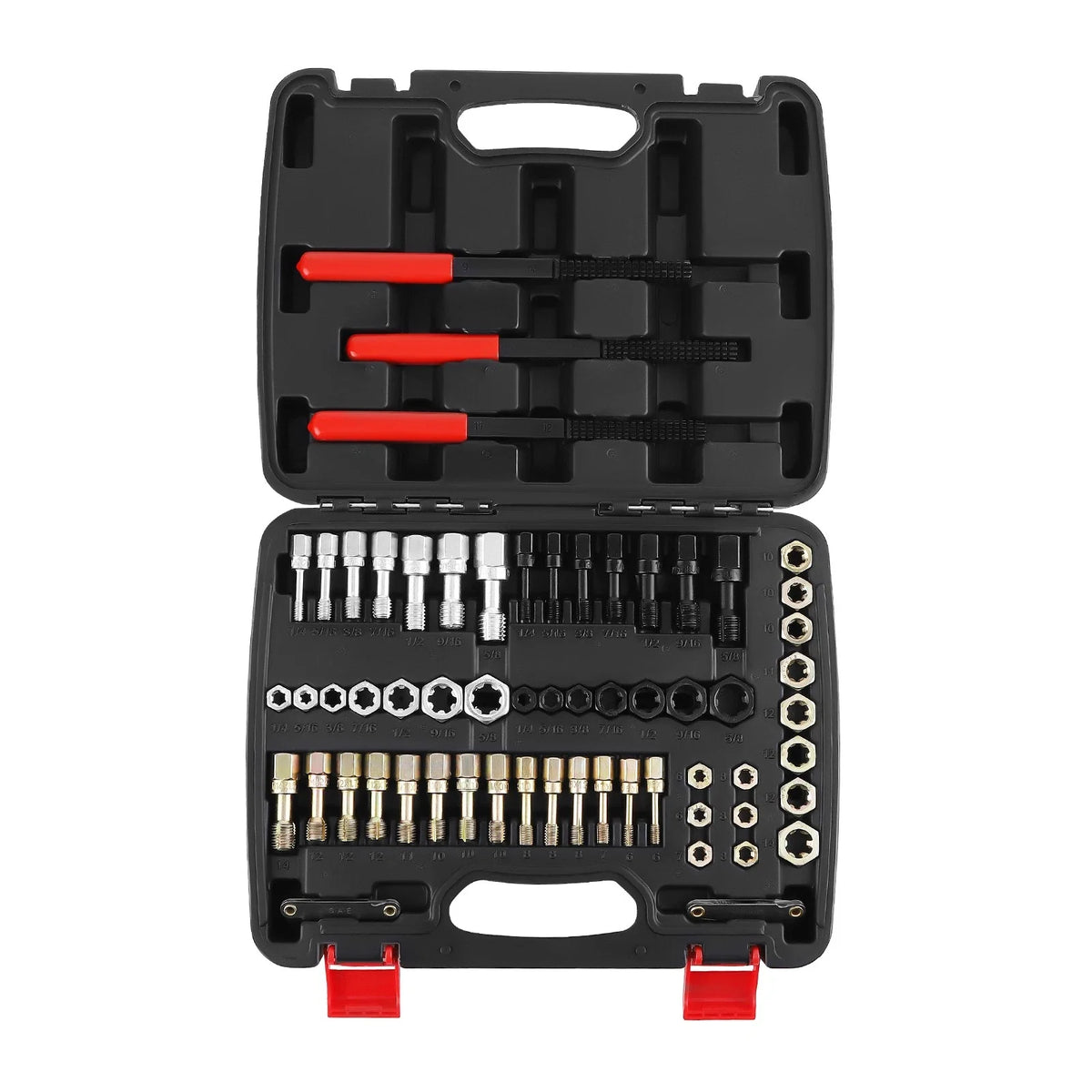 61PCS Thread Chaser Set for Automotive Rethreading (Universal)