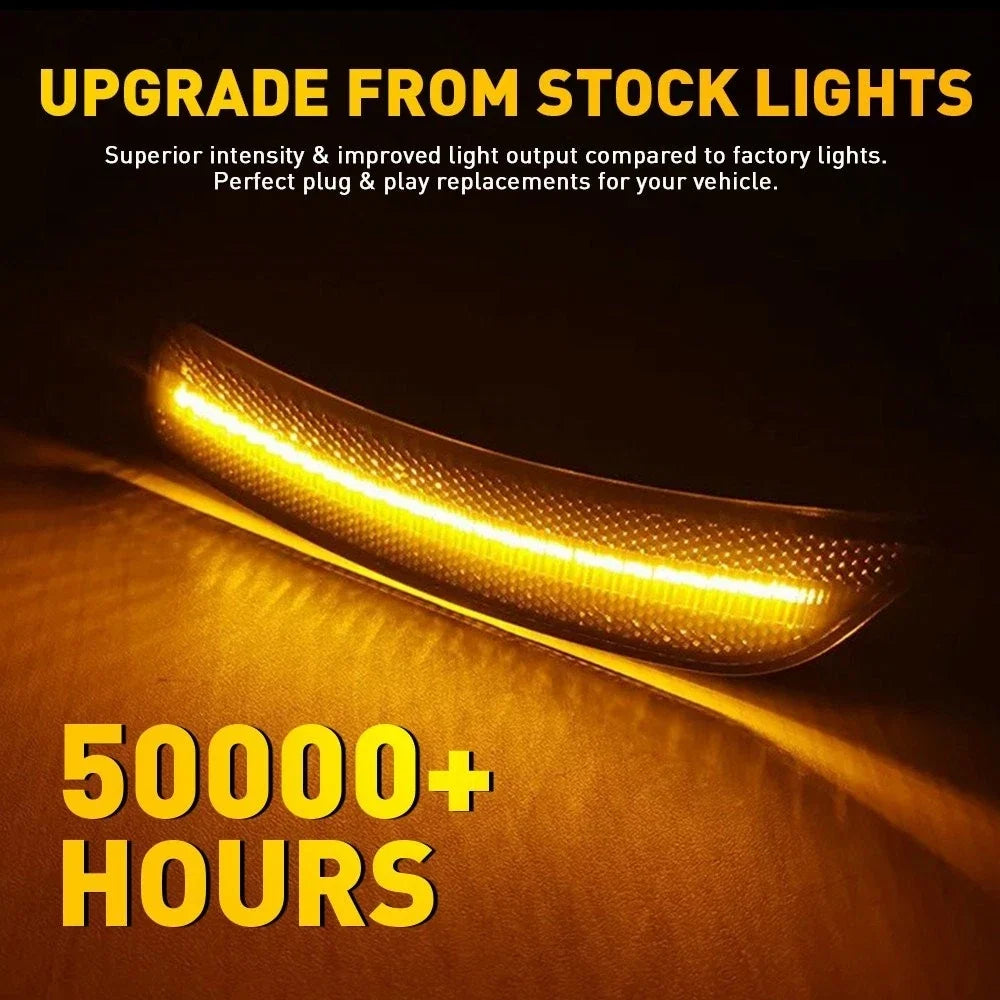 LED Strip Front Side Marker Lights for Toyota GR86 (2022-2024) Subaru BRZ