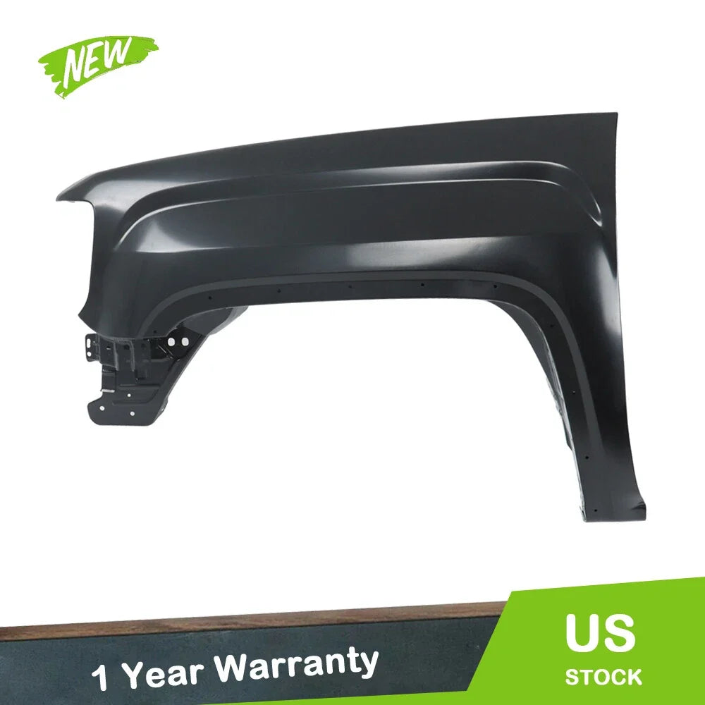 Steel Front Left Fender for GMC Sierra 1500/2500/3500 (2014–2019)