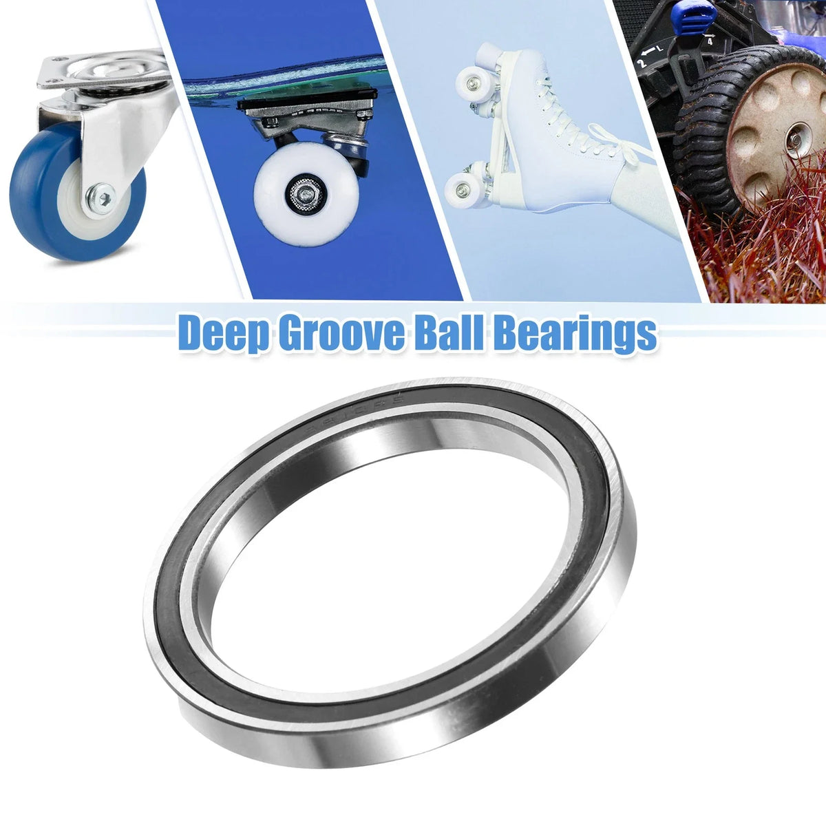 6810-2RS Deep Groove Ball Bearing for Auto (50x65x7mm)