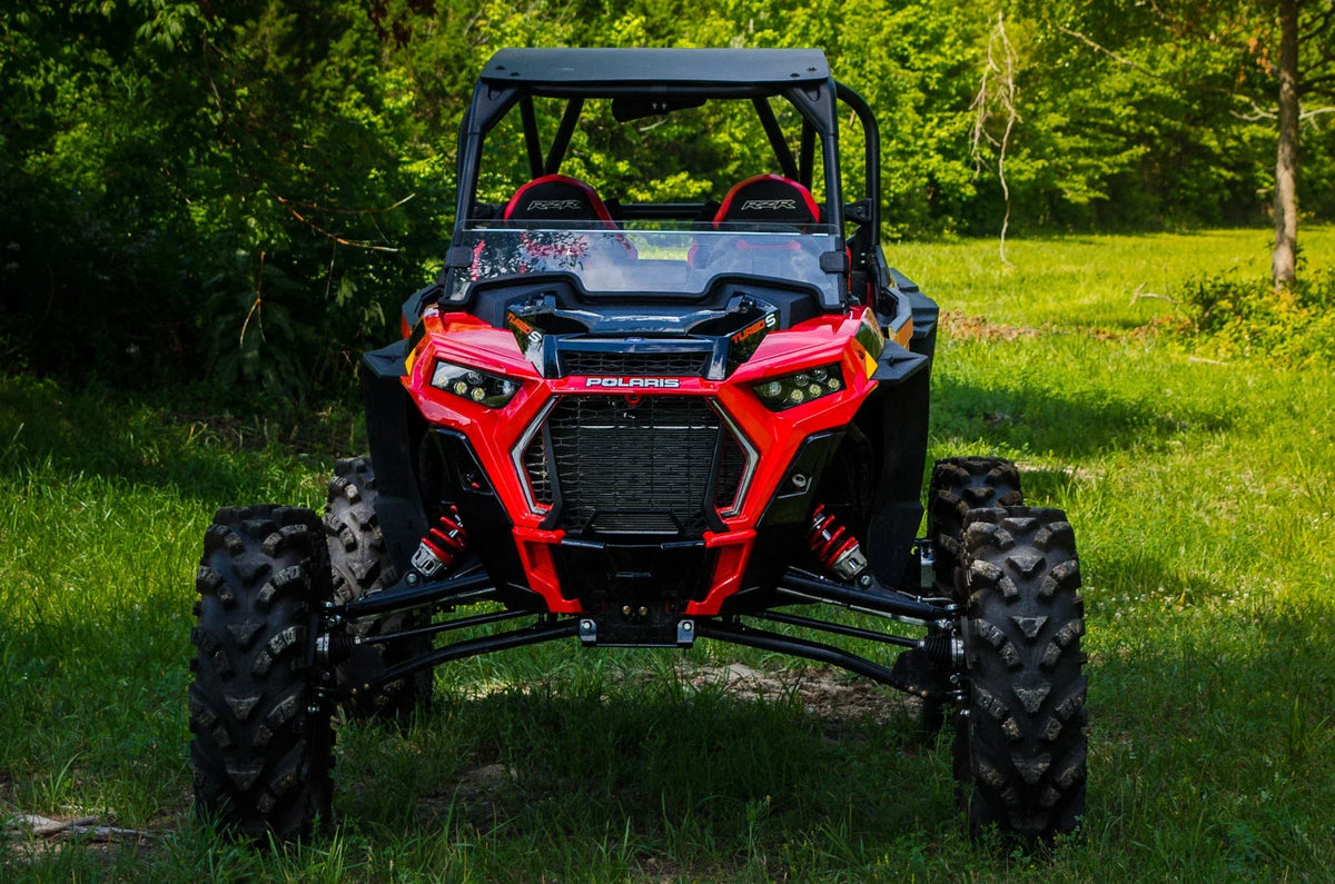 Half Windshield for Polaris RZR XP Turbo (2019–2021) - Clear Standard
