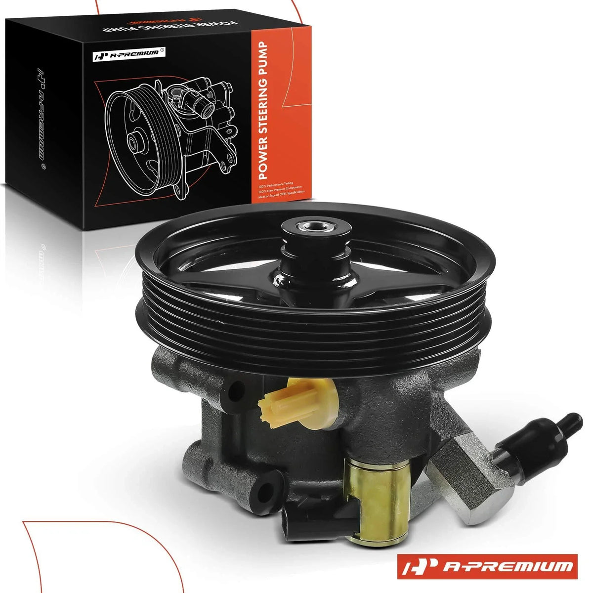 Power Steering Pump with Pulley for Ford Expedition Lincoln Navigator (1997–2002)