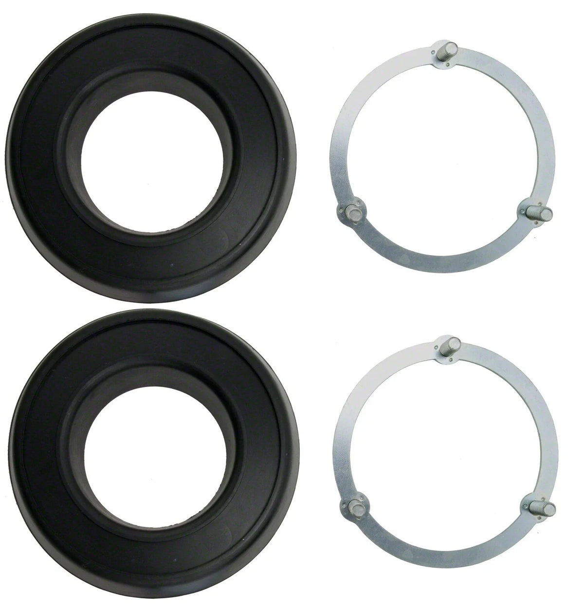Set of 2 Front Upper Coil Spring Insulators for Moog