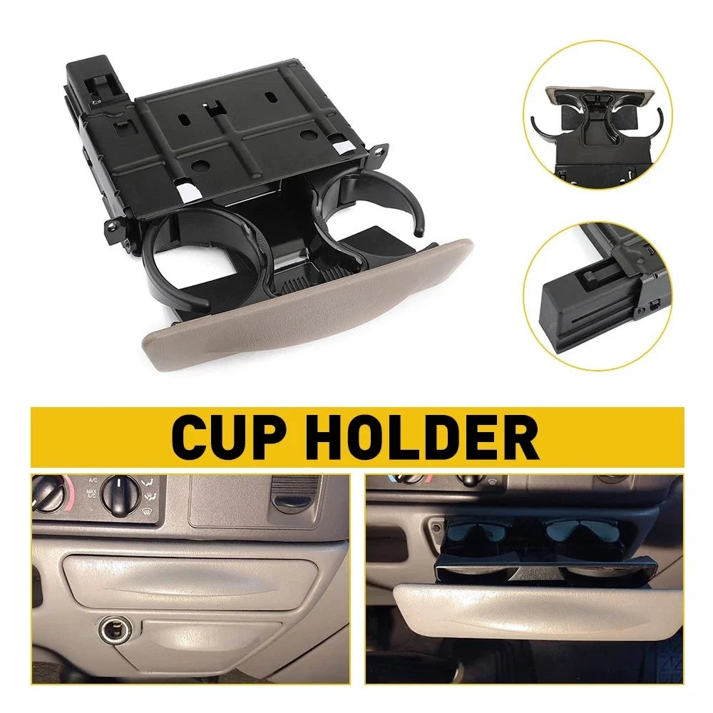 Cup Holder Divider Insert for 2000-2004 Ford Excursion