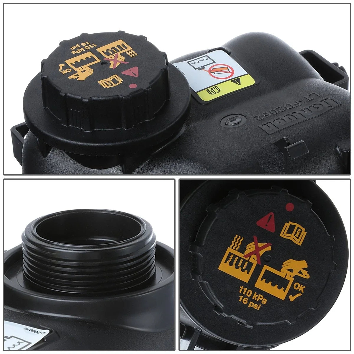Coolant Overflow Tank Reservoir for Ford Taurus X/Explorer (2008–2019)