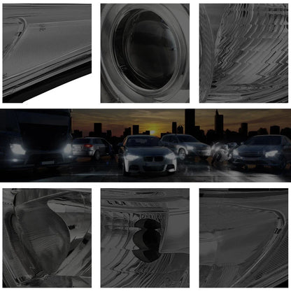 Clear Corner Projector Headlight with Smoked Lens for 2011-2013 Highlander