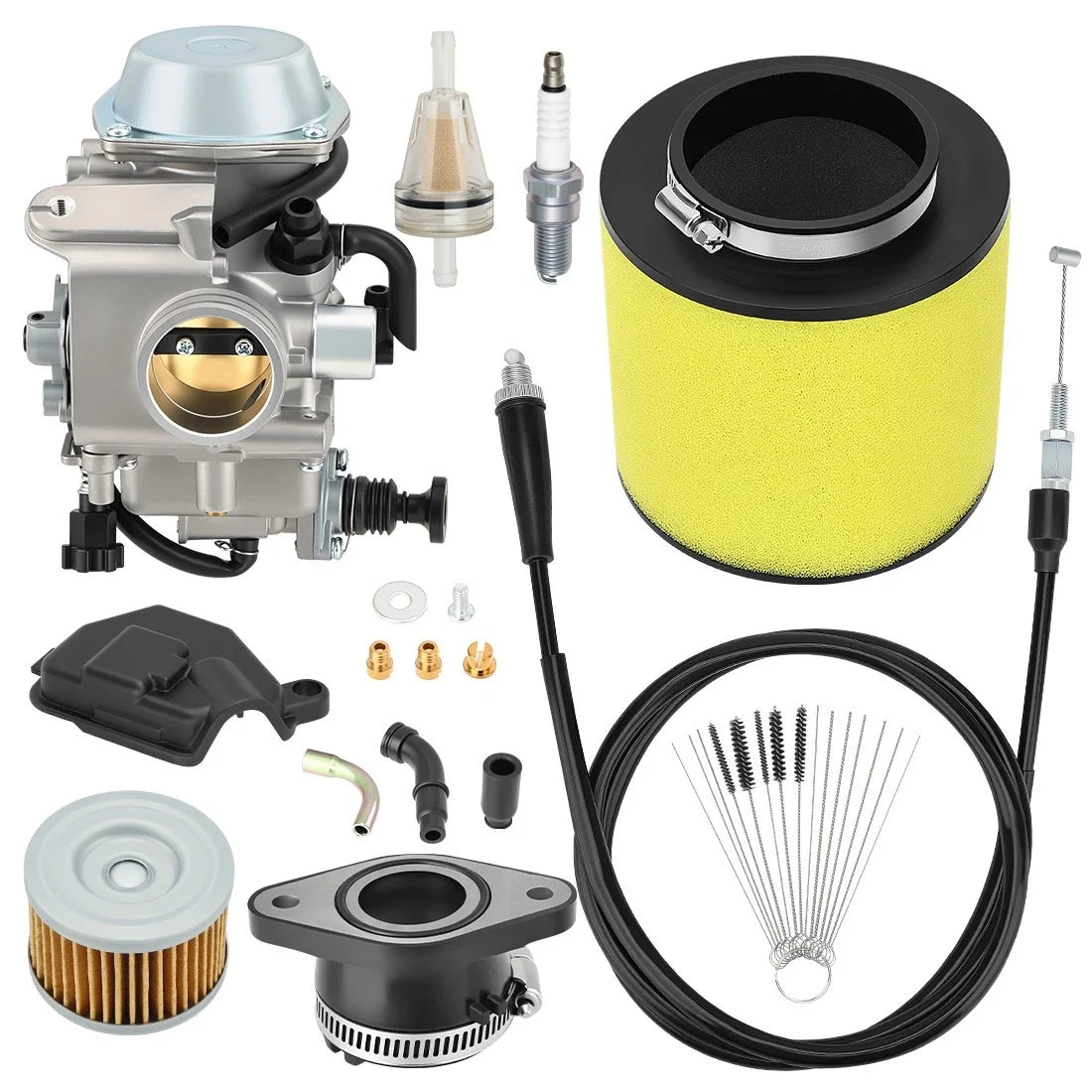 Carburetor for Honda TRX300/TRX300FW 1993-2000 w/Air & Oil Filter