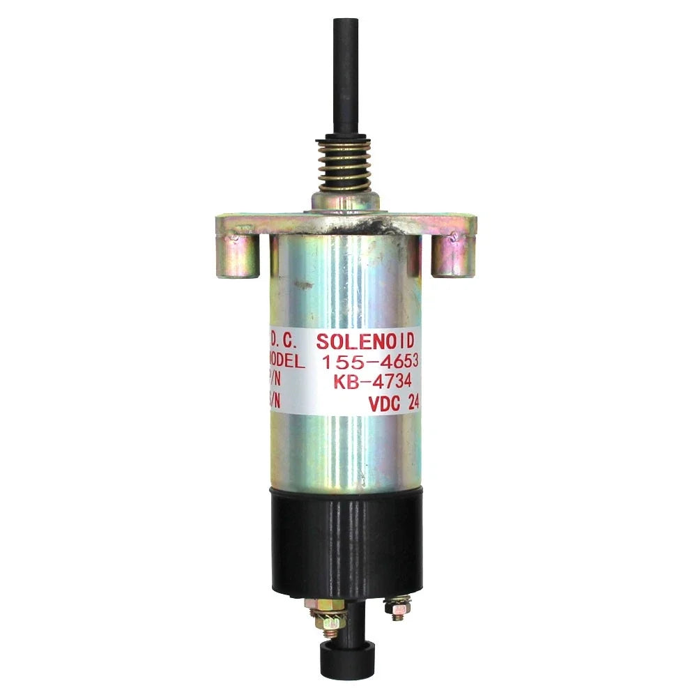 Stop Solenoid 155-4653 3E-7985 for CAT E330B E330C E330 973C (DC24V)