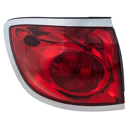 Tail Light Driver Side for Buick Enclave (2008-2012) Outer Mounted