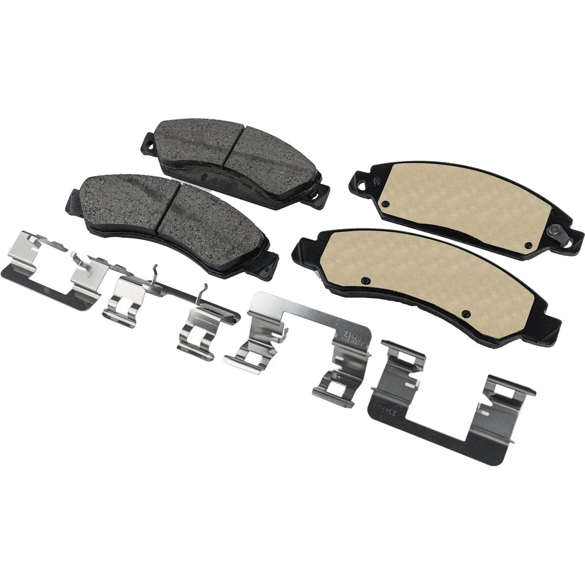 Front Brake Pads and Rotors Set for GMC Sierra 1500 (2005-2006)